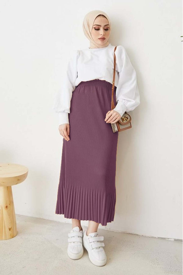 BNG Women Piliseli Hijab Skirt Lilac 205 - Huixquilucan