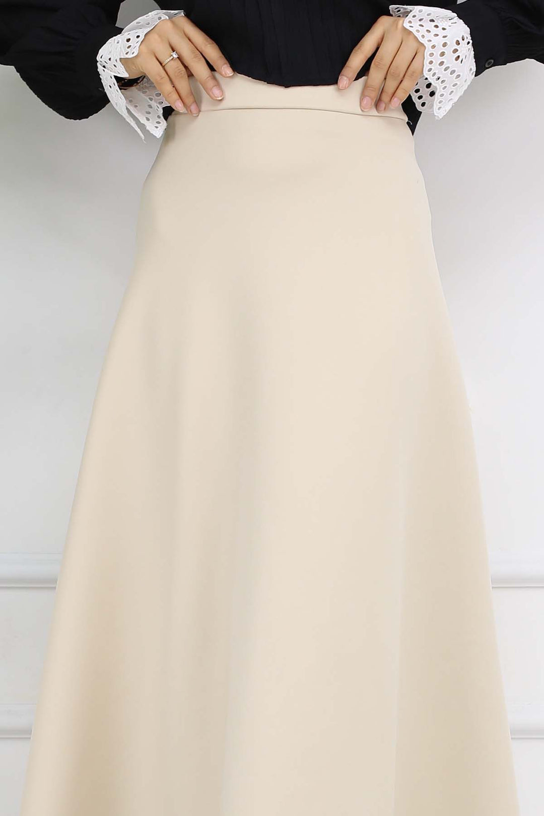 BNG Women Scuba Kloş Etek Taş Rengi 212 - Pomigliano d’Arco