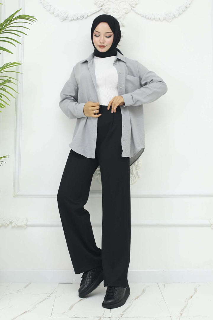 BNG Women Wide Leg Palazzo Pants Black 3044 - Jerez de la Frontera