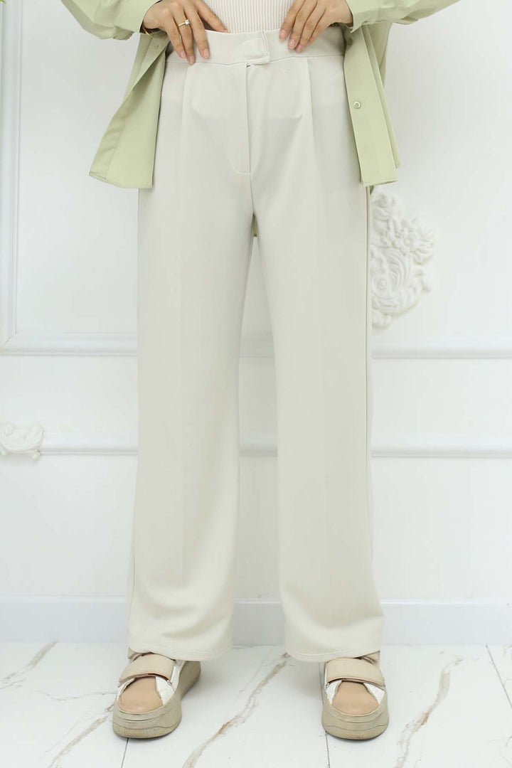 BNG Women Wide Leg Palazzo Pants Stone Color 3044 - Cork