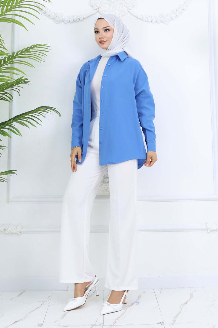 BNG Women Wide Leg Palazzo Pants White 3044 - La Porte