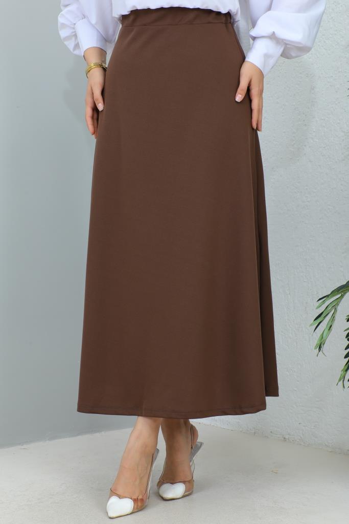 BNG Women Mevlana Modest Skirt Brown - Clermont
