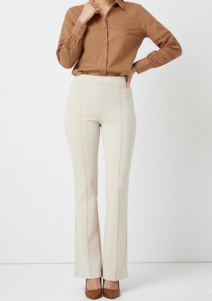 BNG Women Spanish Flared Pants A1106 Beige - Indio