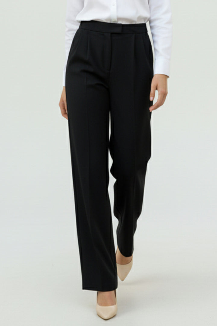 BNG Women Cepli Palazzo Pantolon A1107 Siyah - Jersey City