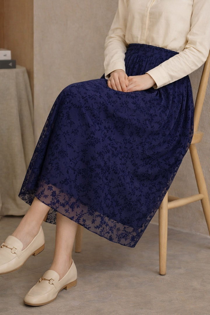 BNG Women Danteli Flok Etek A220 Lacivert - Middletown
