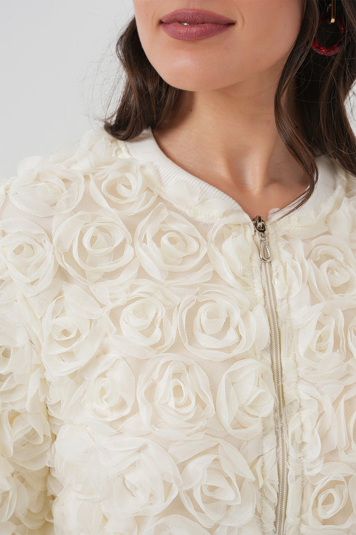 BGD Women Rose Jacket - Ecru - Hendon