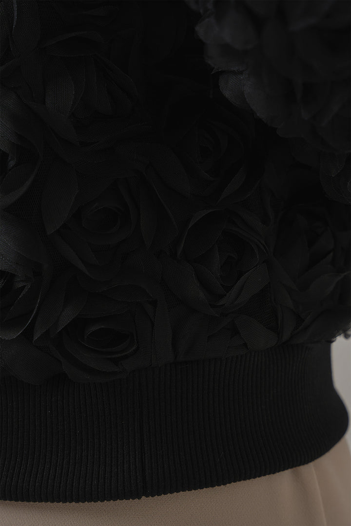 BGD Women Rose Jacket - Black - Hattingen