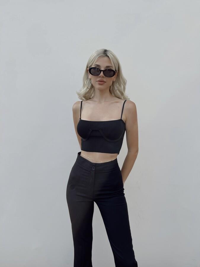 HLLY Women Stella Crop Black - Mörfelden-Walldorf