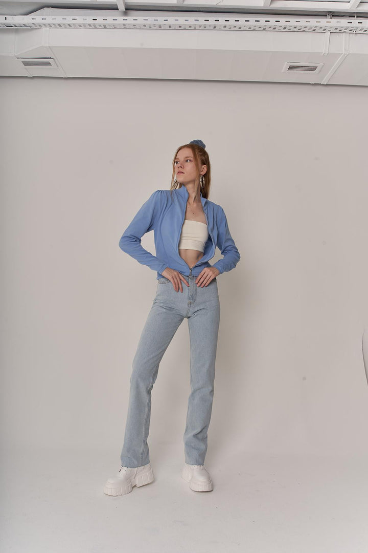 HLLY Women Rarely Sweatshirt Blue - Roseville