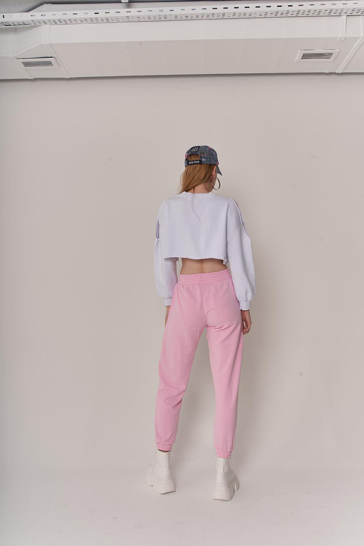 HLLY Women Max Sweatshirt Pink - Saint-Ouen