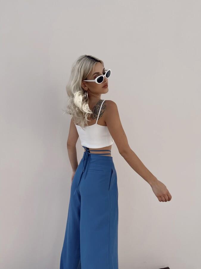 HLLY Women Alonzo Pants Blue - Pinotepa