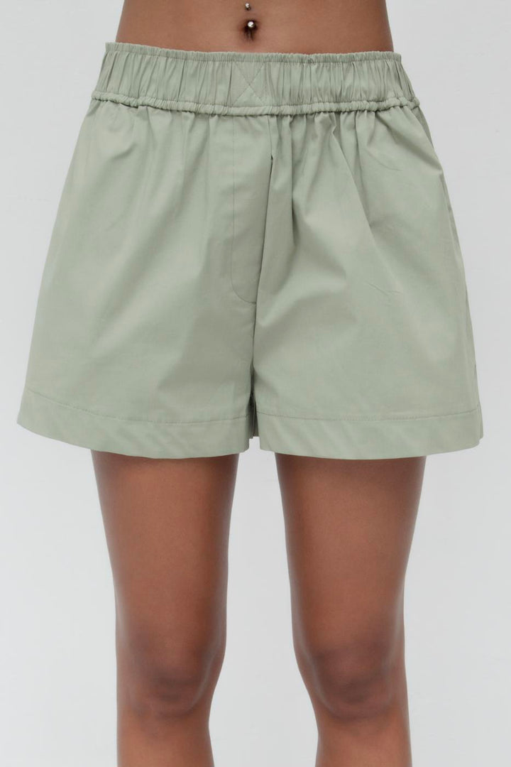 BSL Women 100% Cotton Mini Shorts - Rustavi
