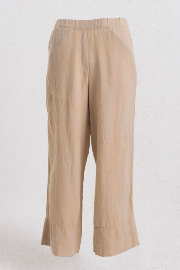 BSL Women 100% Linen Loose Trousers - Anniston