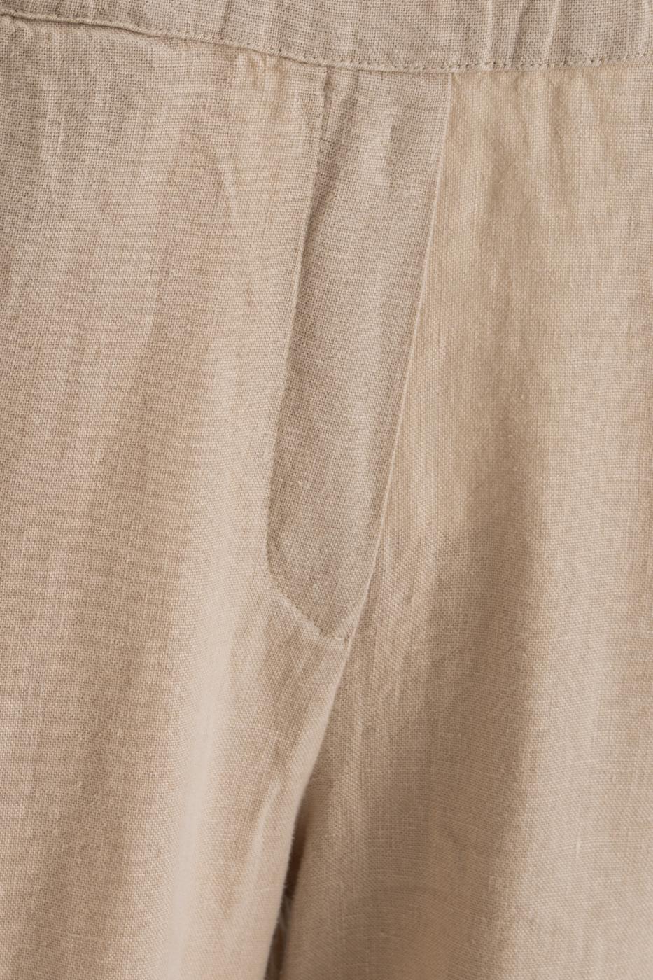 BSL Women 100% Linen Loose Trousers - Anniston