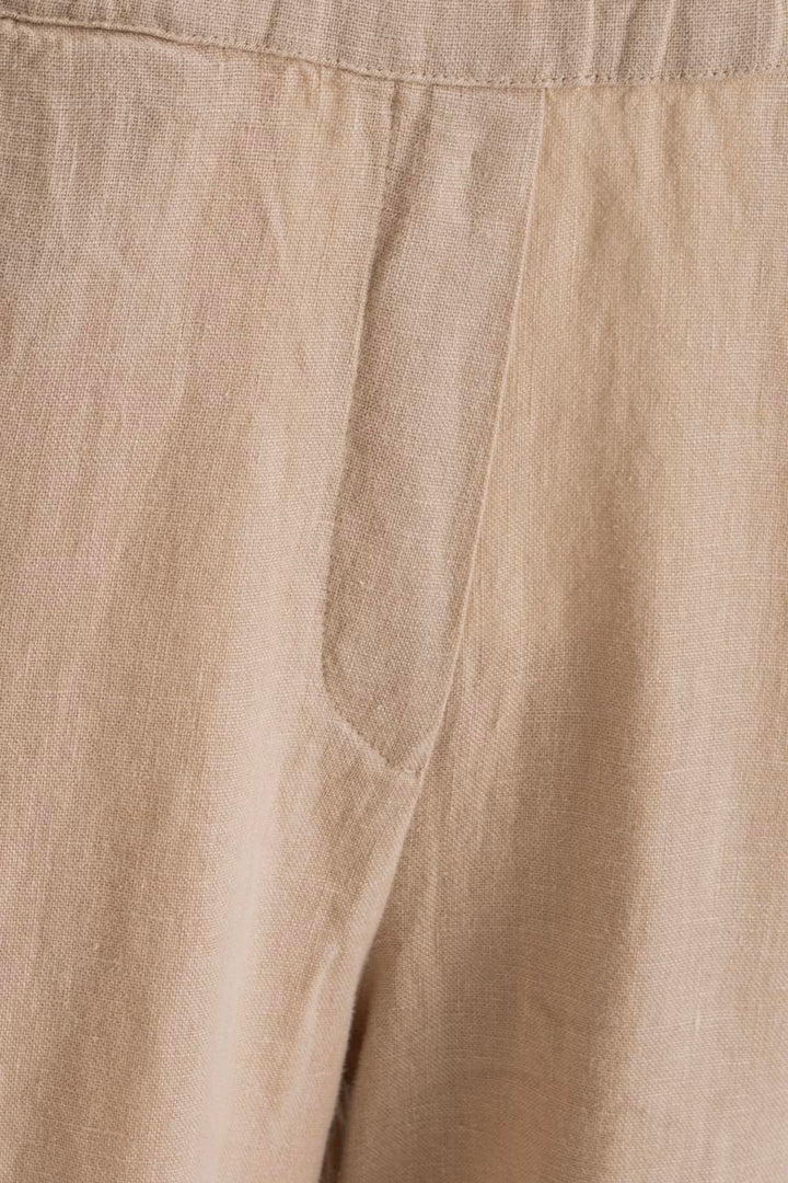 BSL Women 100% Linen Loose Trousers - Anniston