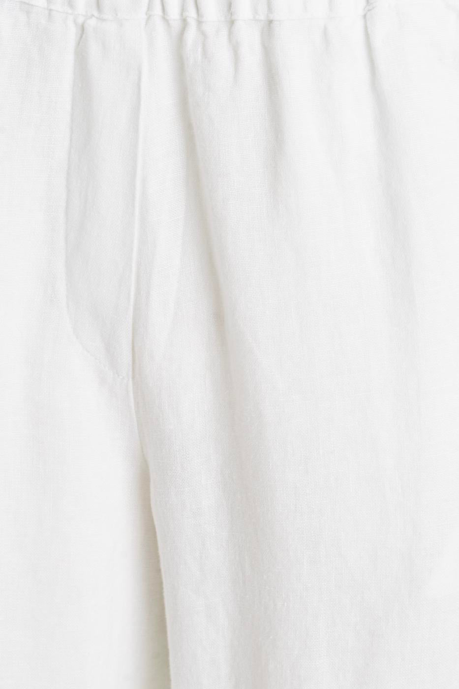 BSL Women 100% Linen Loose Trousers - Avilés