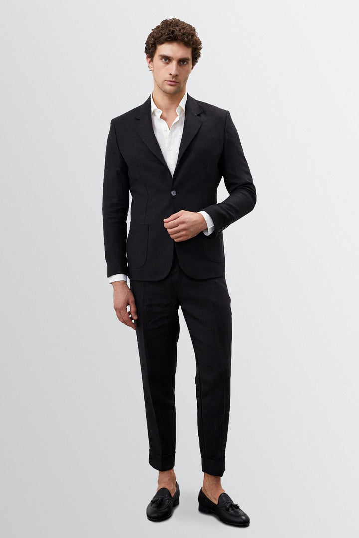 ANT 100% Linen Men's Blazer Jacket - Vernier