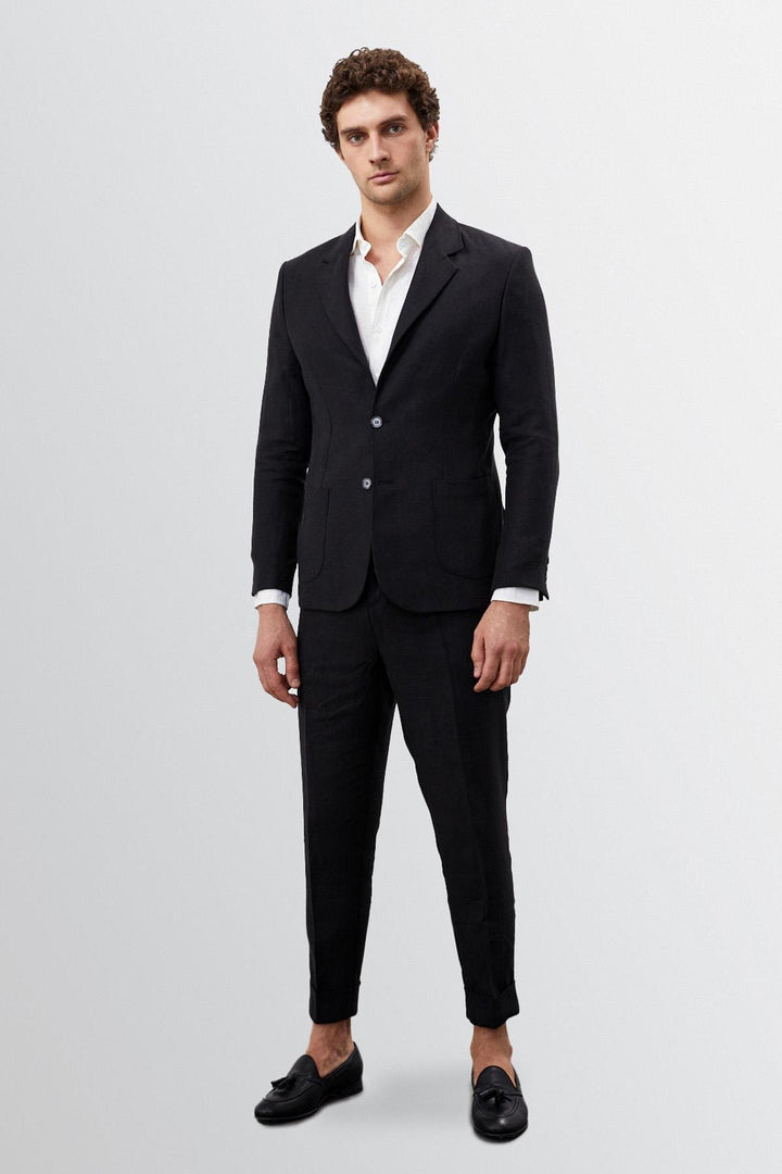 ANT 100% Linen Men's Blazer Jacket - Vernier