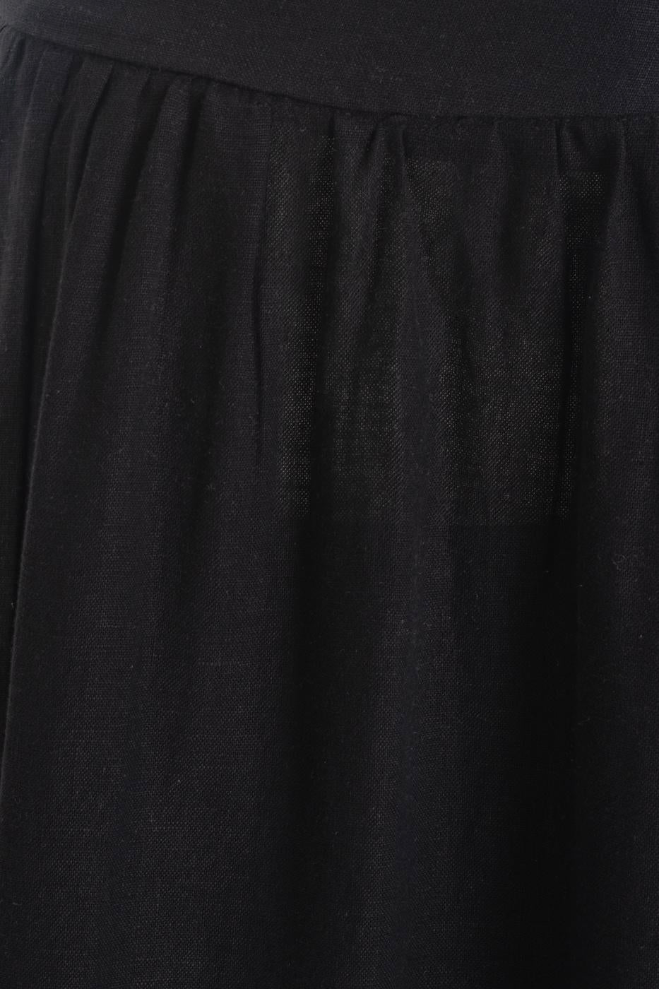 BSL Women 100% Linen Midi Skirt - Oradea