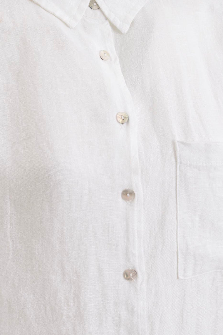 BSL Women 100% Linen Oversize Shirt - Segovia