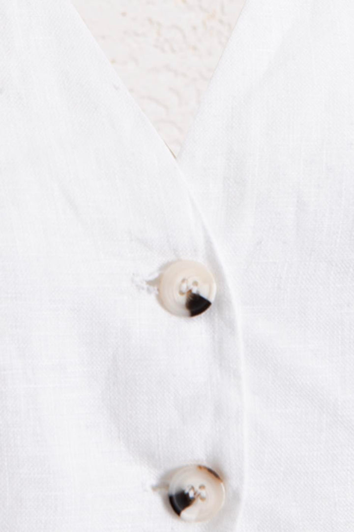BSL Women 100% Linen Vest - Göttingen