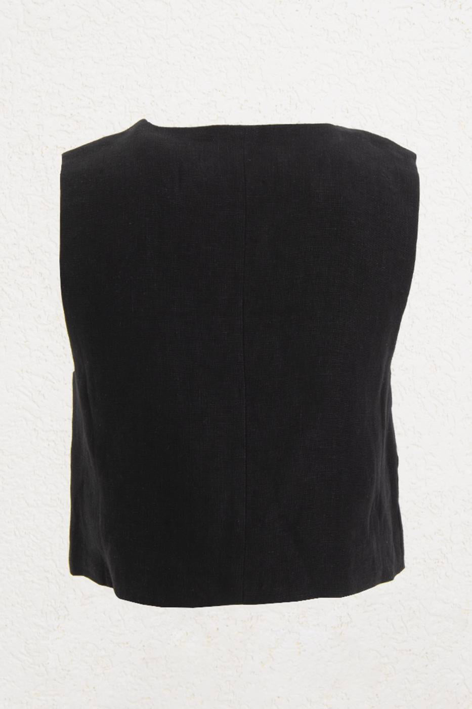 BSL Women 100% Linen Vest - Smithtown