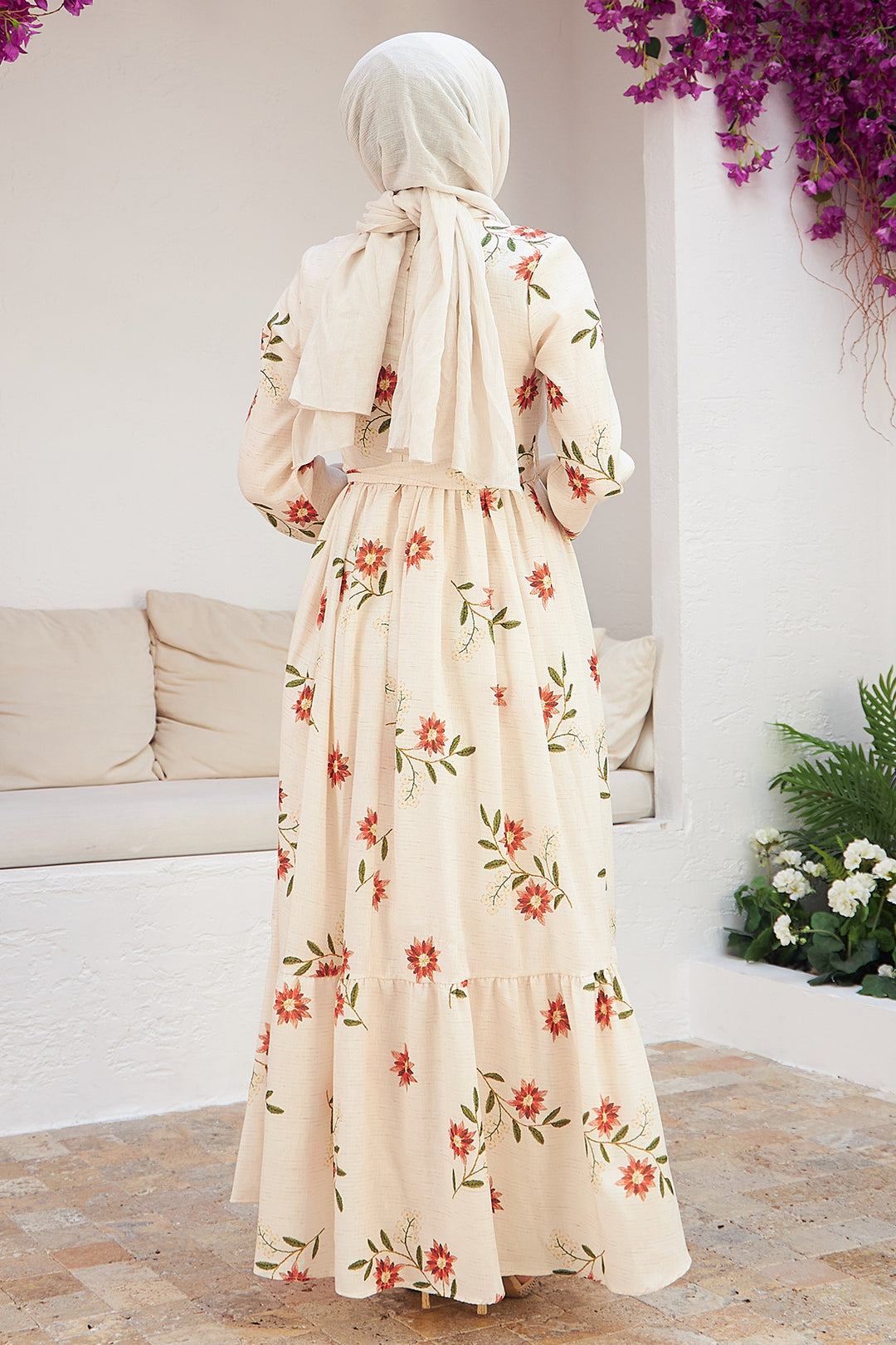 ZRF Women Arya Linen Dress - Terracotta - Orpington