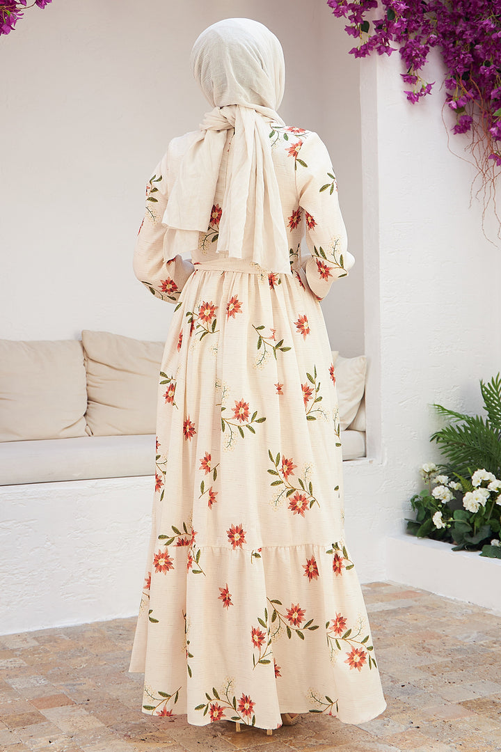 ZRF Women Arya Linen Dress - Terracotta - Orpington