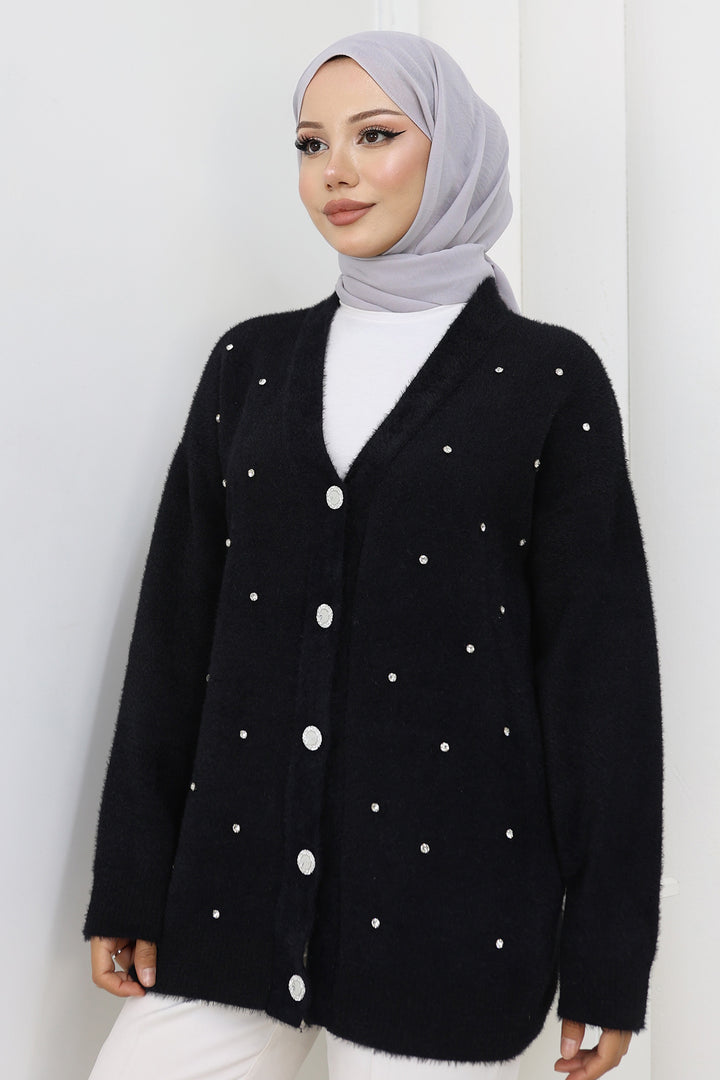 BNG Women Beyoğlu Stone Beard Jacket H25308 Black - Middletown