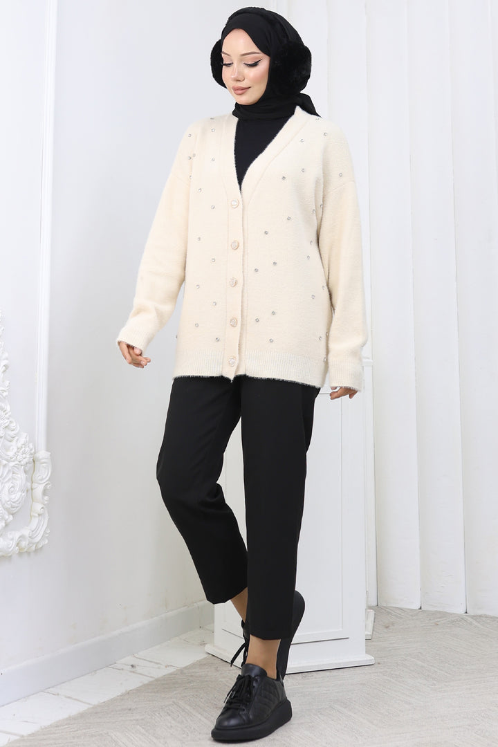 BNG Women Beyoğlu Stone-Washed Beard Jacket H25308 Stone Color - Manchester