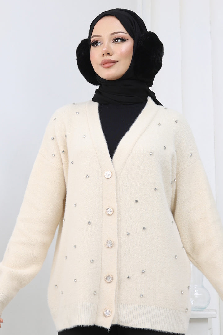 BNG Women Beyoğlu Stone-Washed Beard Jacket H25308 Stone Color - Manchester