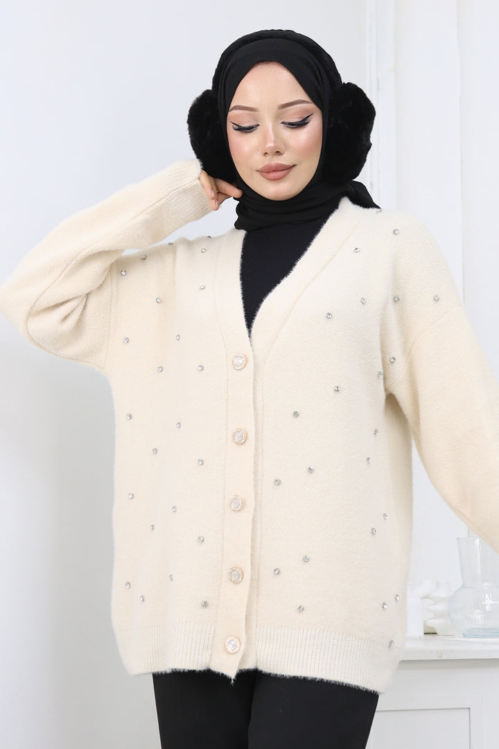 BNG Women Beyoğlu Stone-Washed Beard Jacket H25308 Stone Color - Manchester