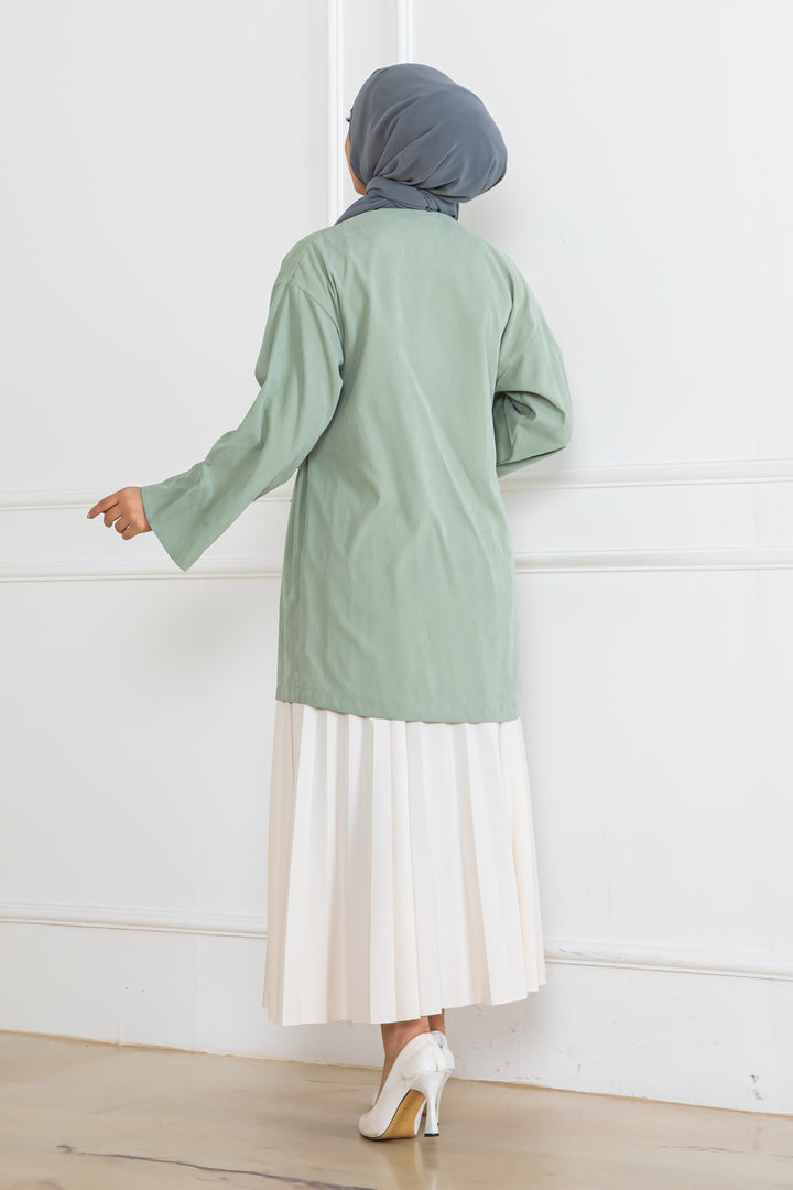 BNG Women Yandan Bağmalı Kimono Çağla 2147 - Treviso