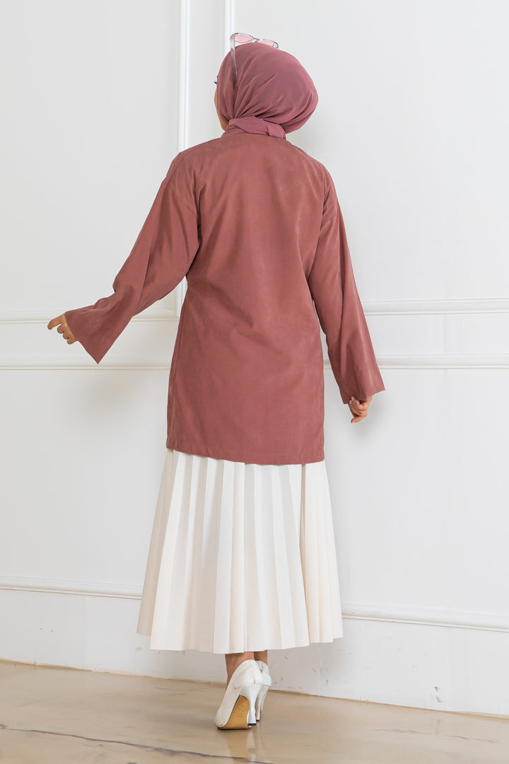 BNG Women Side-Tied Kimono Rose Pink 2147 - Miranda de Ebro