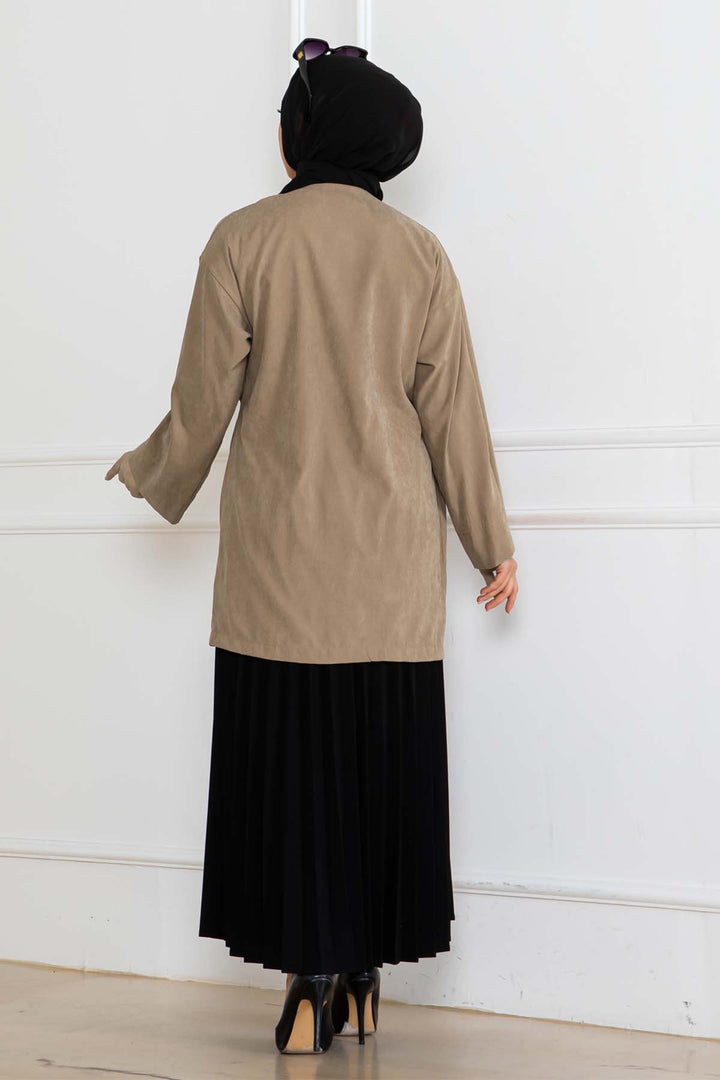 BNG Women Side Tied Kimono Mink 2147 - Brooklyn Park