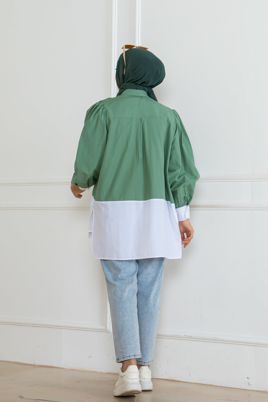 BNG Women Pileli Gömlek Çağla 2067 - La Rochelle