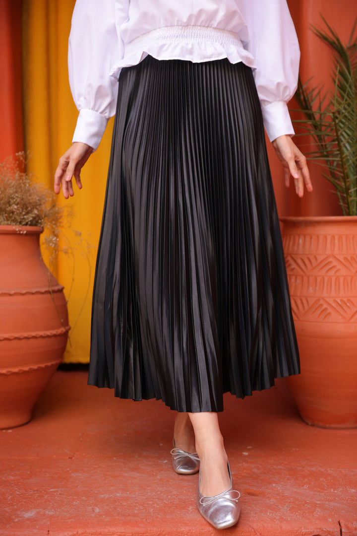 BNG Women Pleated Skirt Black - Clermont