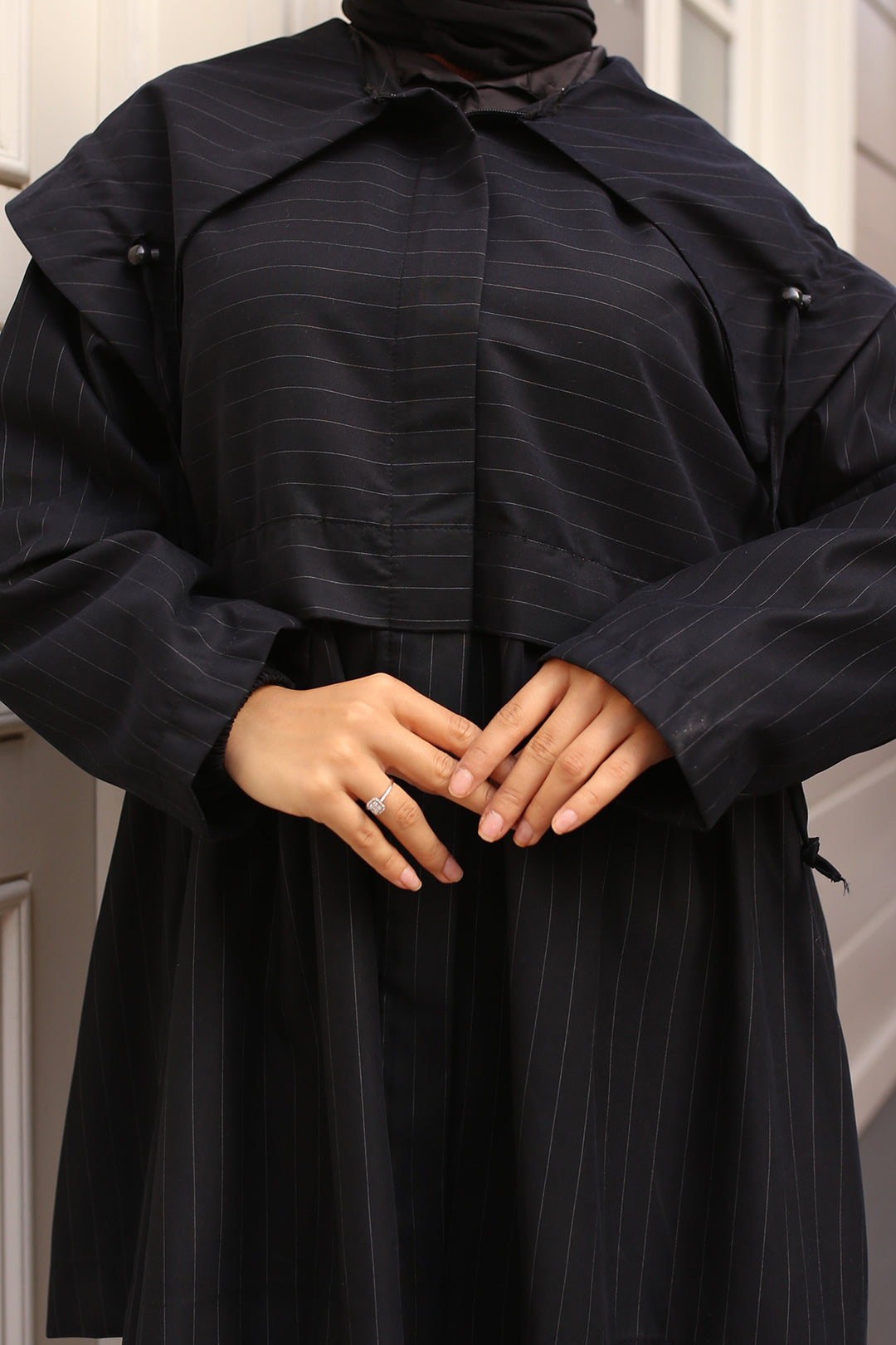 BNG Women Black Trench Coat - Kansas City