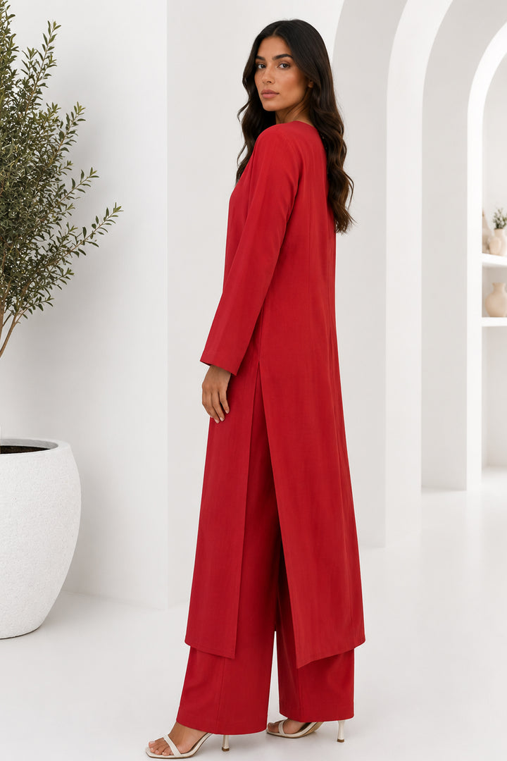 BNG Women Keten İkili Takım S0155 Kırmızı - Solihull