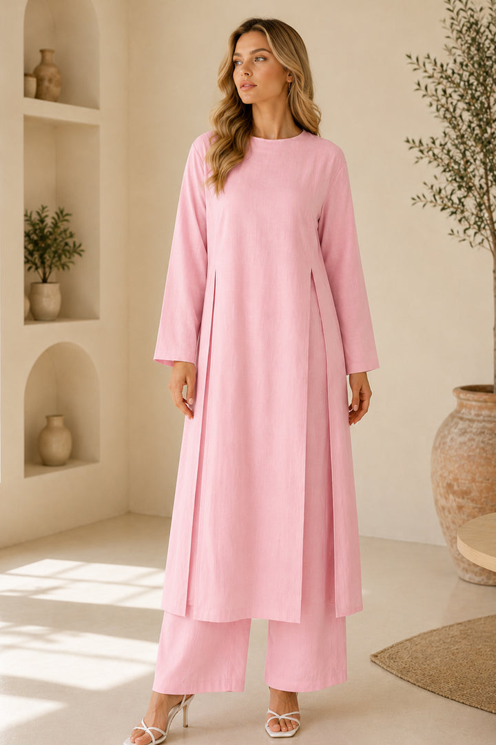 BNG Women Keten İkili Takım S0155 Pudra - Murrieta
