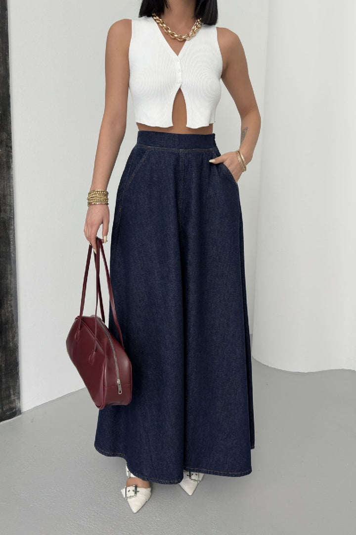 XLJ Ruffled Long Skirt - Indian Trail