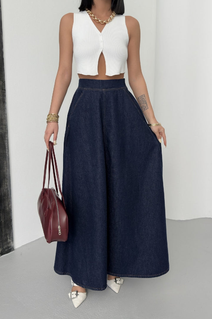 XLJ Ruffled Long Skirt - Indian Trail