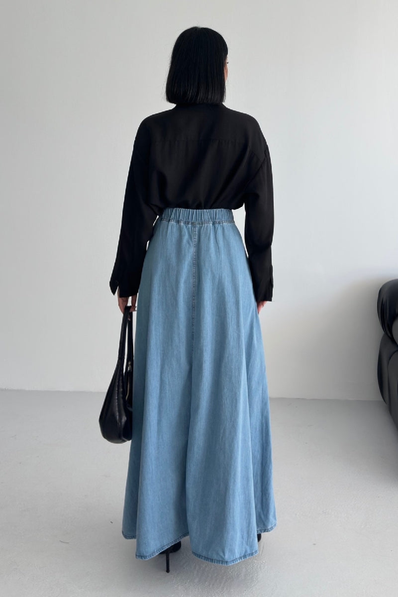 XLJ Long Skirt with Flounces - Marietta