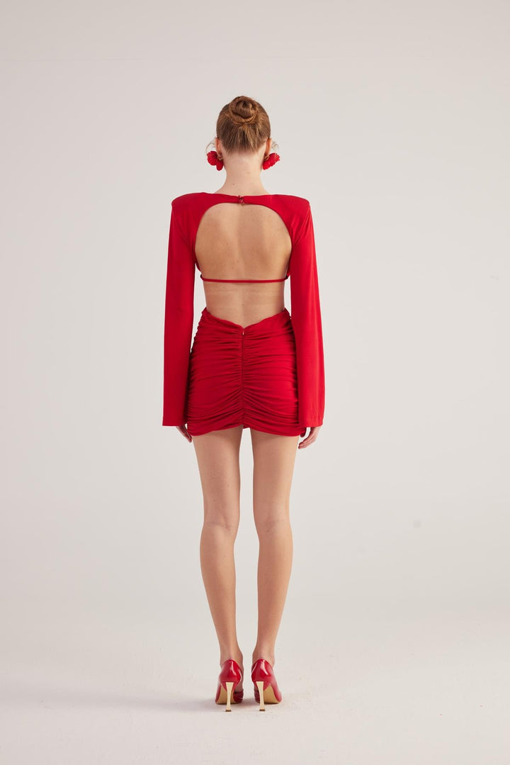HLLY Women Hanna Dress Red - Kempten