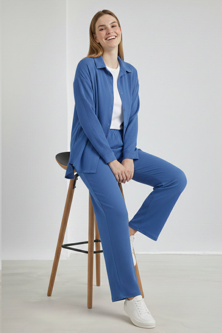 BNG Women Keten İkili Takım B6710 İndigo - Dearborn