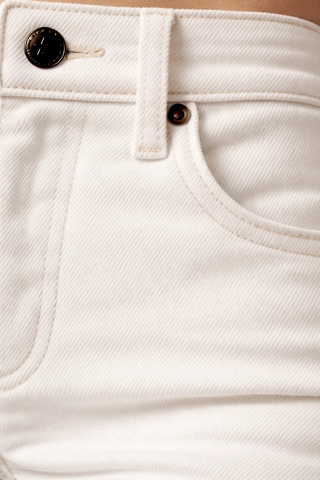 BNG Women İspanyol Paça Kot Pantolon B30112 Beyaz - Soest