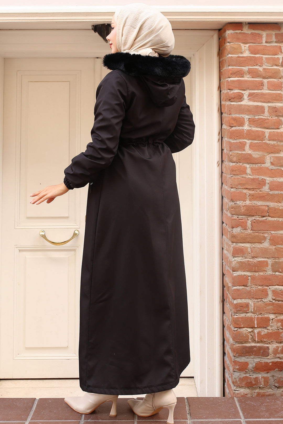 BNG Women Nervous Bonded Coat Black - Miramar