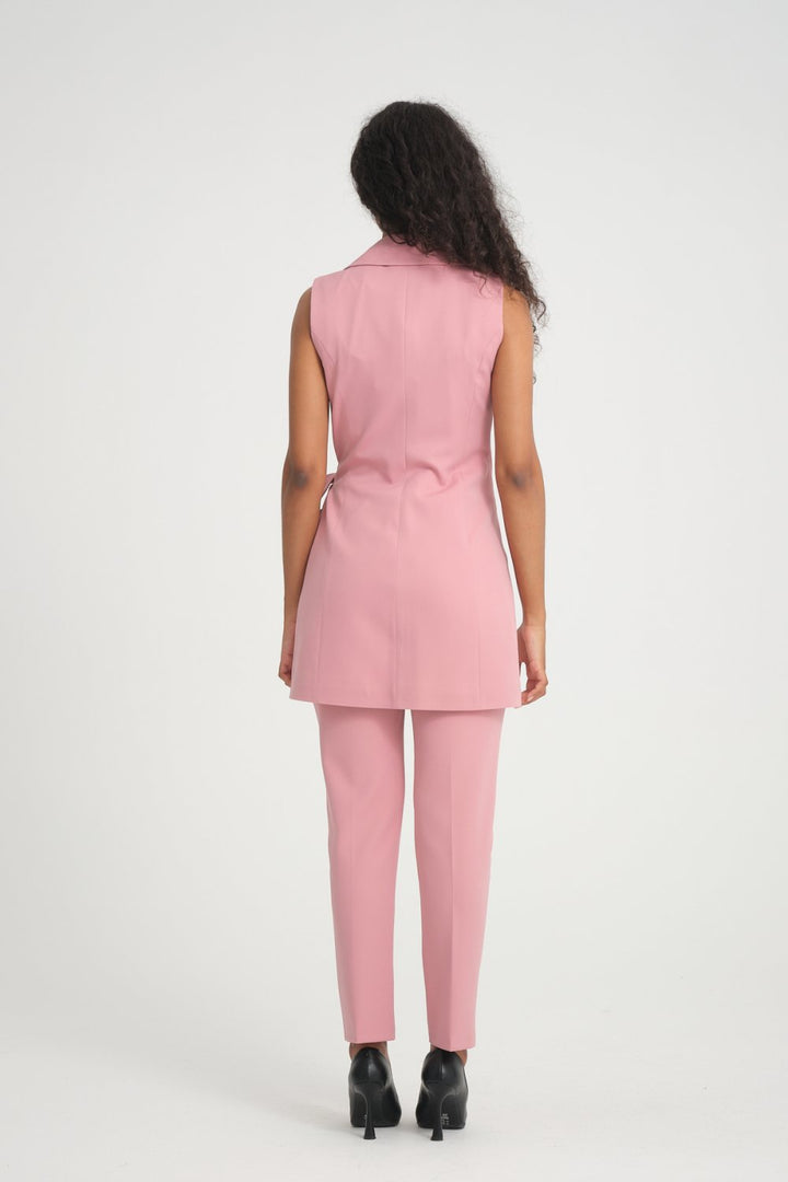 NDL Women Women's Suit with Vest in Rose Pink - Oro Valley