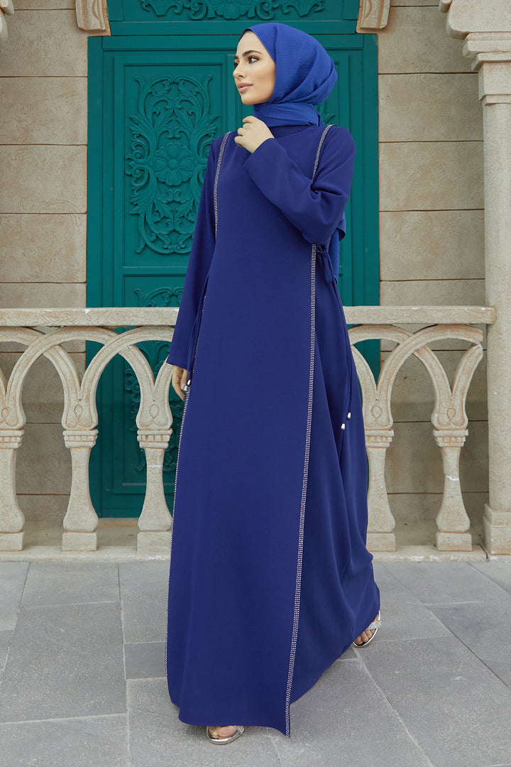 ZRF Women Side-Tied Dress - Indigo - Owensboro