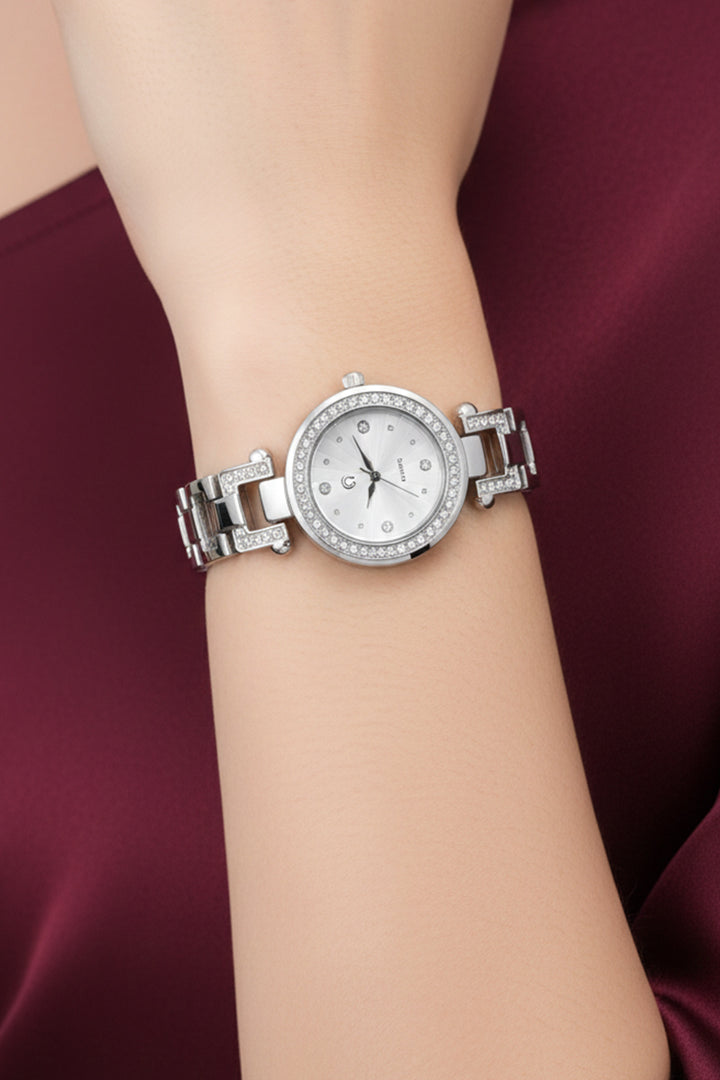 BNG Women Taşlı Kadın Saati Cls8836 Gümüş - Sheboygan